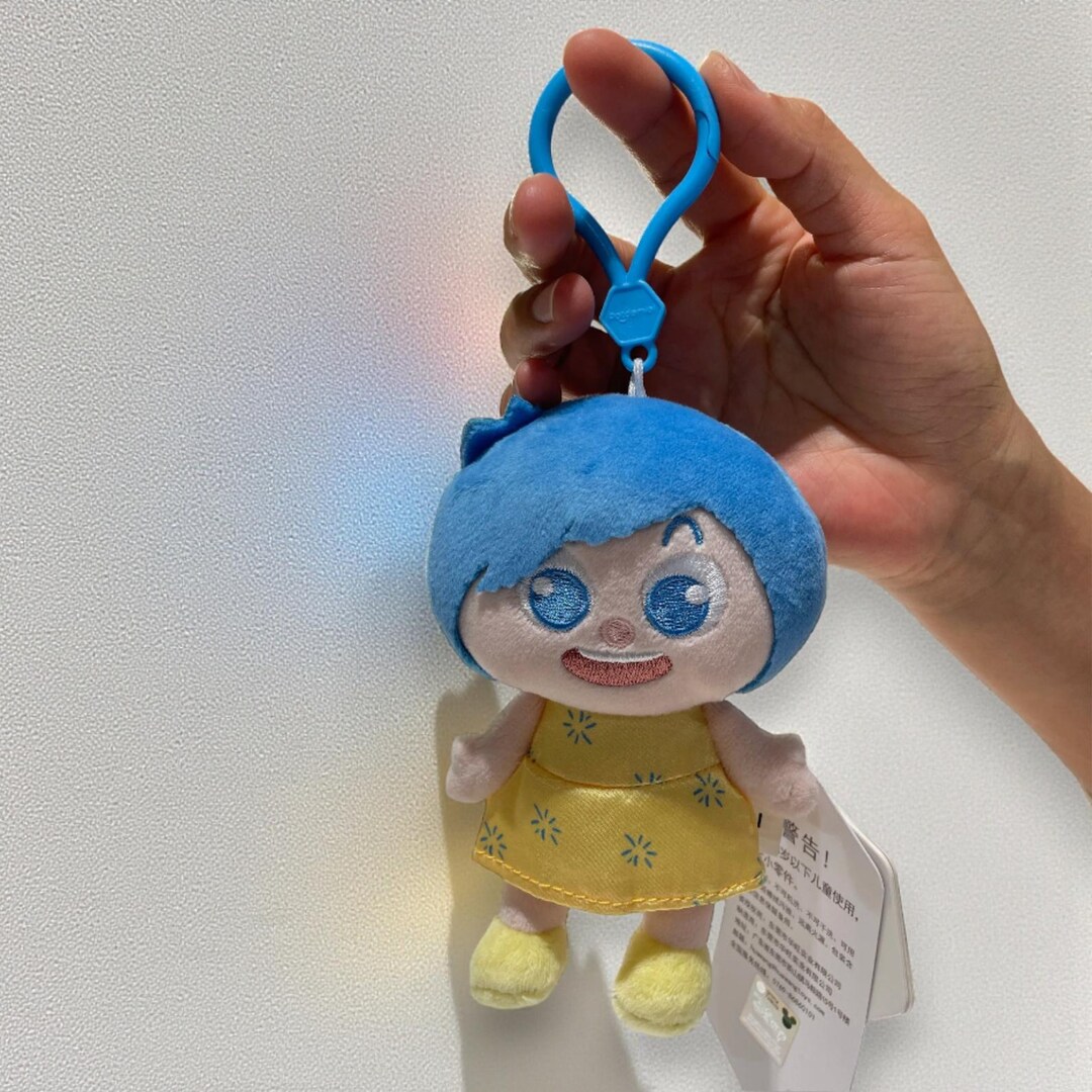 Cartoon Emotion Plush Keychain, Mini Stuffed Doll Pendant Toy, Gift for ...