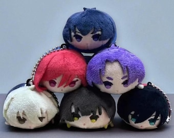 Anime Soccer Plush Keychain, Mini Stuffed Doll Pendant, Birthday Gift for Kids