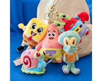 TY ビーニーベイビーズ スポンジ・ボブ「カーニ、イカルド