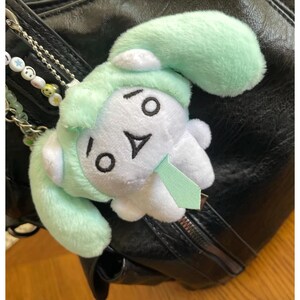 Mini Kawaii Hatsune Miku Plush Keychain, Cute Anime Plush Doll Pendant, Birthday Gift for Anime Lover