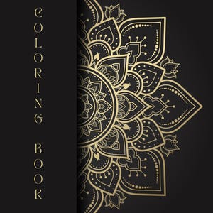 57 Mandala Coloring Pages, Mandala Adult Digital Coloring Book, Printable Coloring Pages, Simple Mandala Designs To Be Filled In With Color