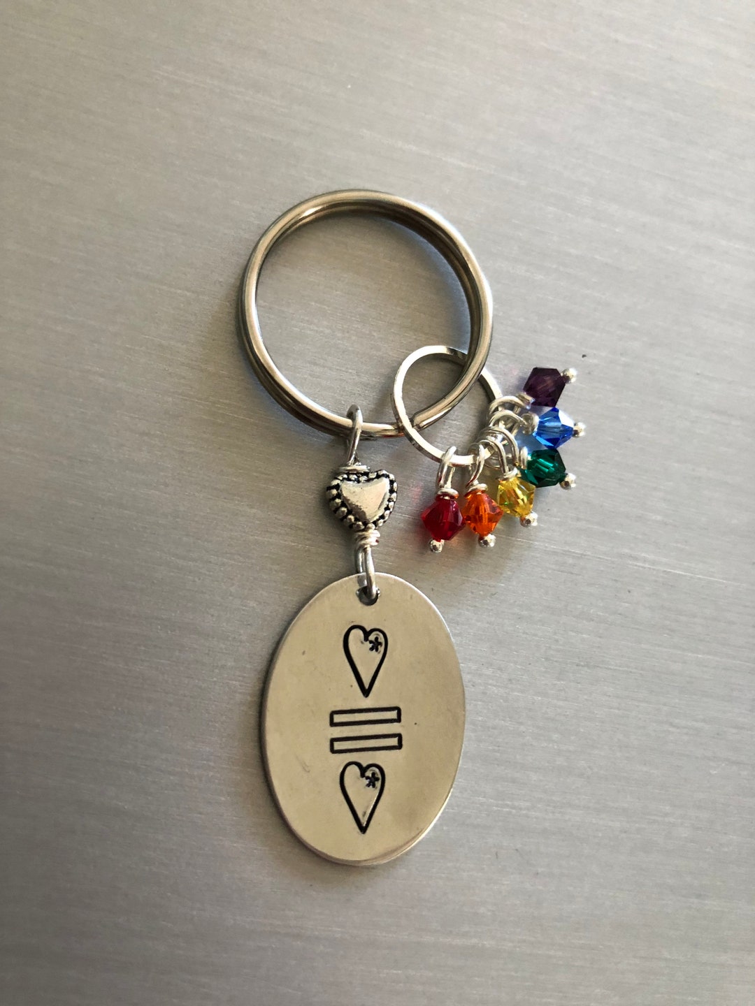 Pride Keychain - Etsy