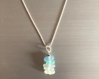 Seaglass Cairn Pendant