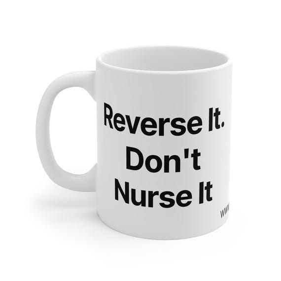 Diabetes Mug,  Reverse Diabetes Motivational Coffee Cup