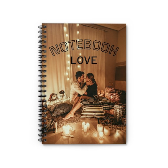 Romantic Spiral Notebook: Cozy Vibes, Love Journal