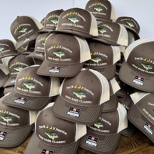 Custom logo trucker hat-Cheapest in town!, Embroidered trucker hat, Richardson 112, Yupoong, logo hat, embroidered baseball hat, bulk hat.