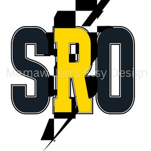 School Resource Officer SVG, Police Design, Officer Clipart, School Duty PNG, Digital Download, Law Enforcement Art