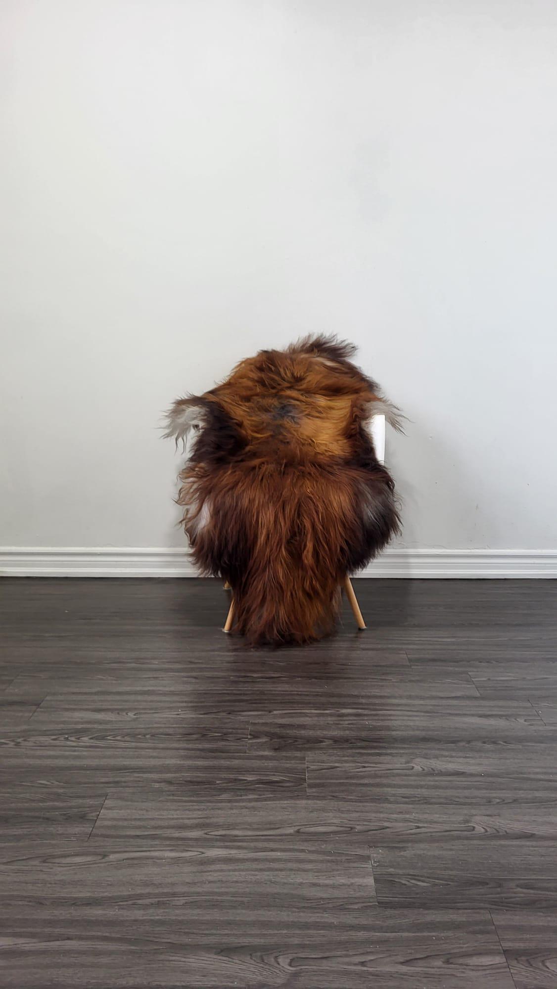 カールハンセン&サン購入 アイスランドの羊 シープスキン ラグ ラムスキン カールハンセン&サン購入 アイスランドの羊毛シープスキン ラグ アイス