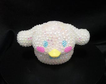 Cinnamoroll Bling Rubber Duck, Hello Kitty Friends, Bedazzle, Unique Gift