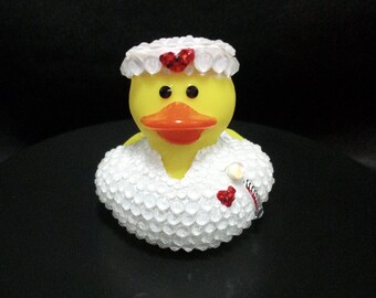 Nurse Bling Rubber Duck, Bedazzled Nurse, Unique, Fun Gift, Rhinestone