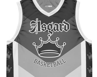 Asgard Basketball Thor #2 God of Thunder Norse Mythology Pop Felix Design Fictional Unisex Basketball Jersey