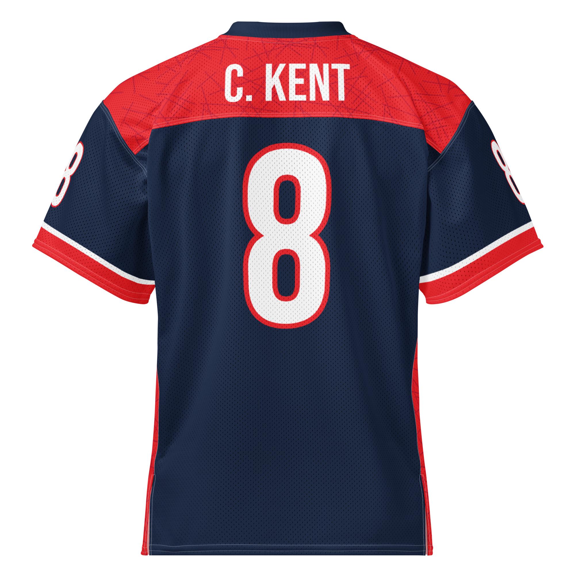 Smallville Crows Football C. Kent #8 Popfelix Fictional American