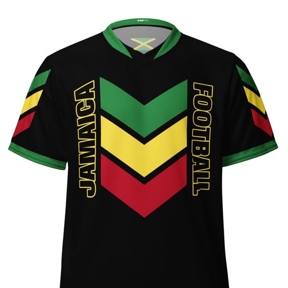 Jamaica Football Bob Marley #1 (love) Rasta Popfelix Historical