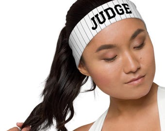 New York NY Baseball A. Judge #99 PopFelix Unisex Headband Jersey