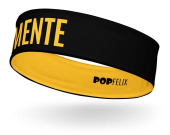 Black/Gold Baseball R. Clemente #21 PopFelix Historical Headband Jersey