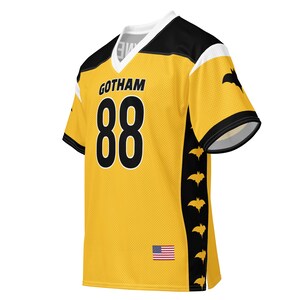 Gotham City Bats B. Wayne #88 PopFelix Fictional American Football Jersey