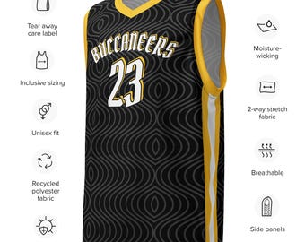 Reimagined Laney High School Buccaneers Michael Jordan #23 Replica