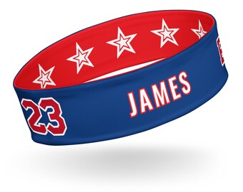 Reversible Philly Philadelphia L. James #23 PopFelix Unisex Headband Jersey