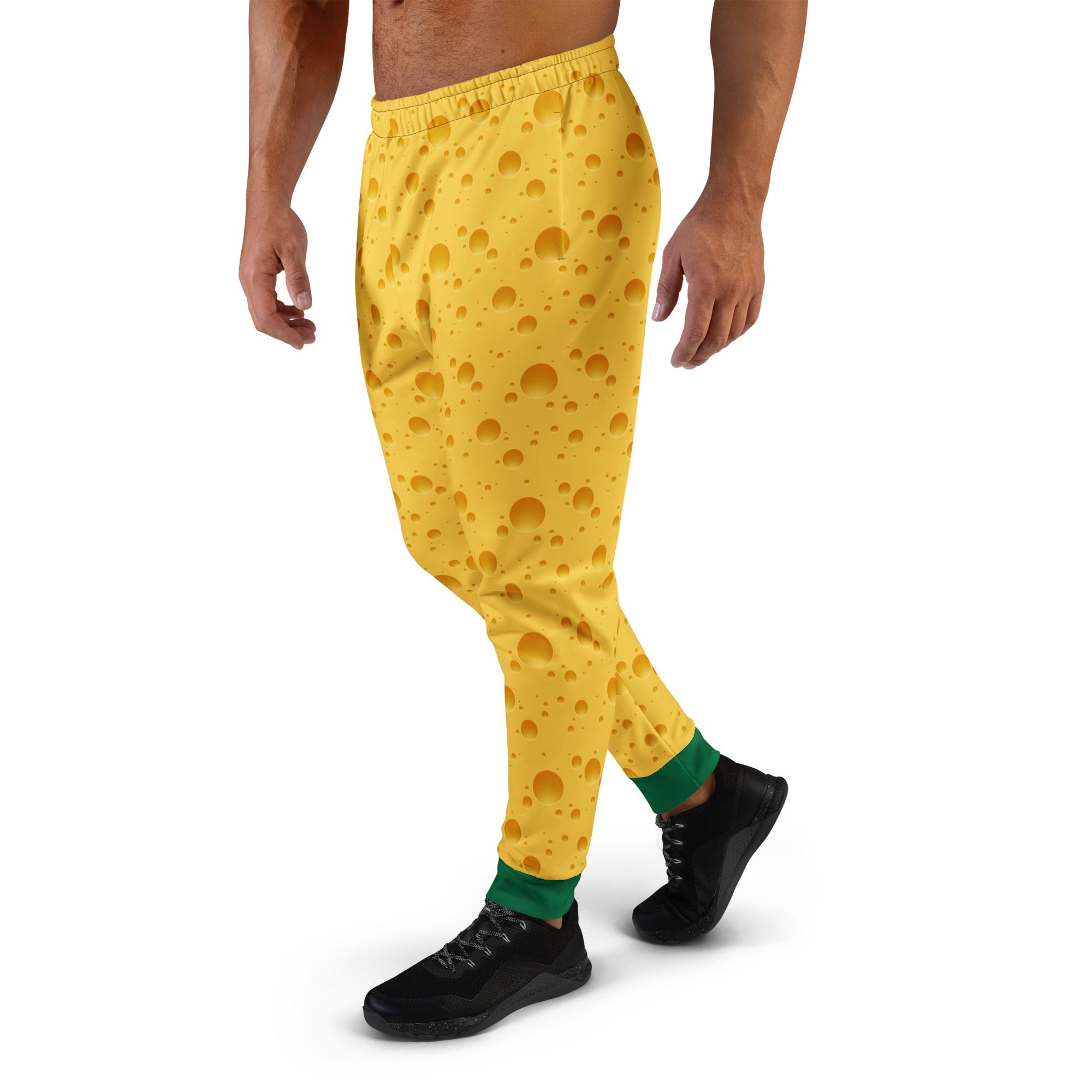 Men's Wisconsin Cheese USA Cheesehead Popfelix Designer Sweatpants
