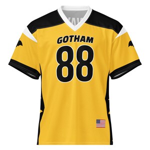 Gotham City Bats B. Wayne #88 PopFelix Fictional American Football Jersey