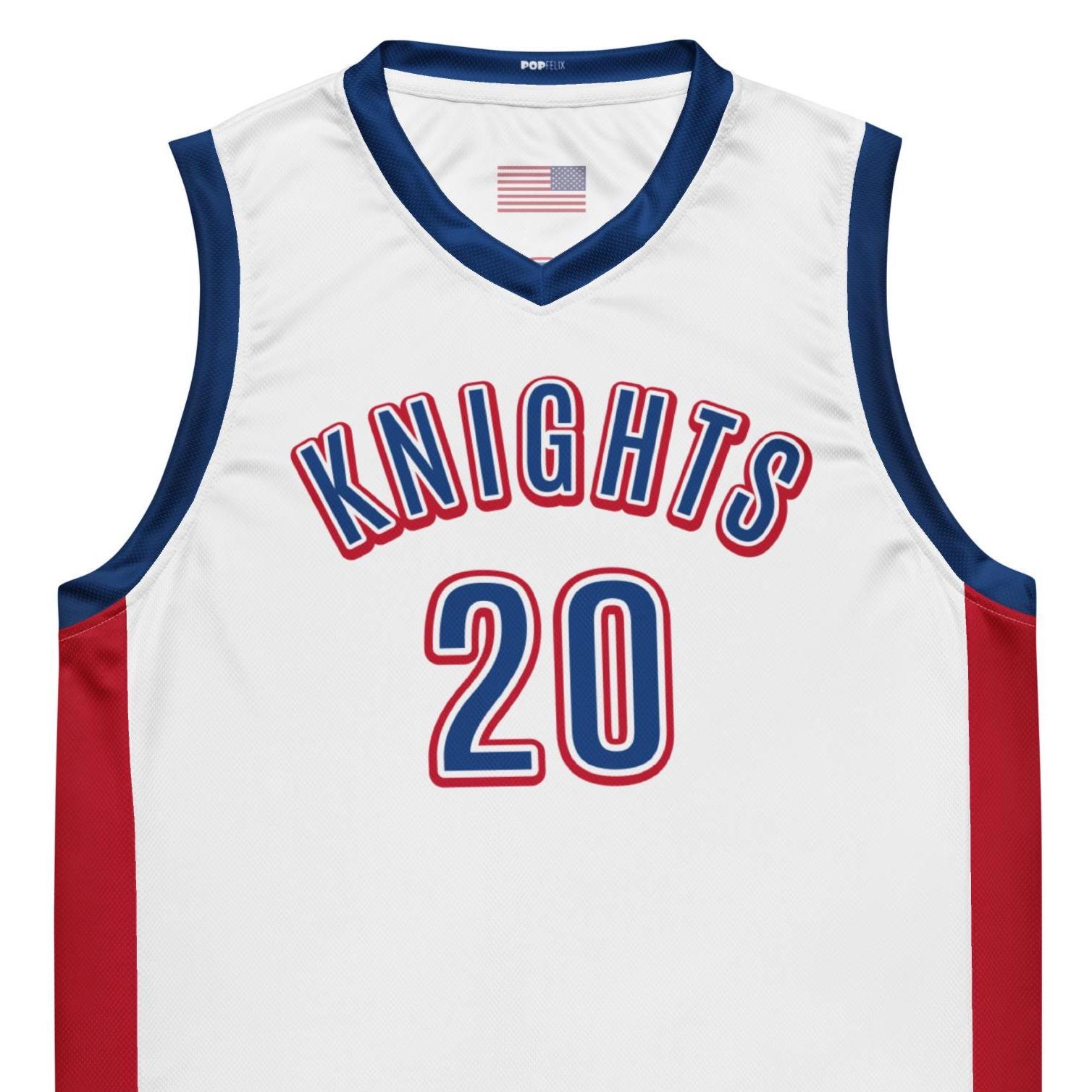 Charlotte Christian Knights Steph Curry #20 High School Replica PopFelix Designer Unisex Basketball Jersey