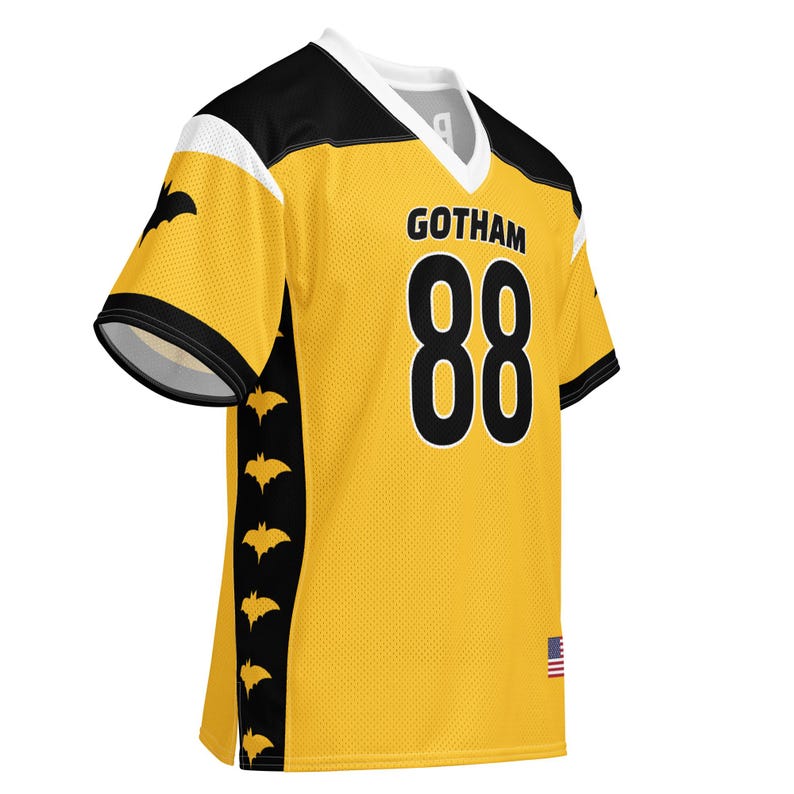 Gotham City Bats B. Wayne #88 PopFelix Fictional American Football Jersey
