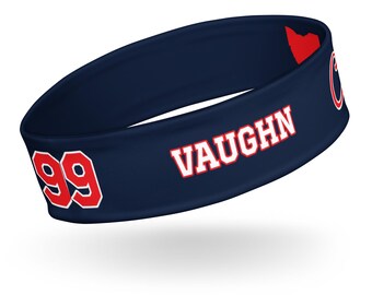 Cleveland Baseball Ricky Wild Thing Vaughn #99 PopFelix Fictional Headband Jersey - Reversible