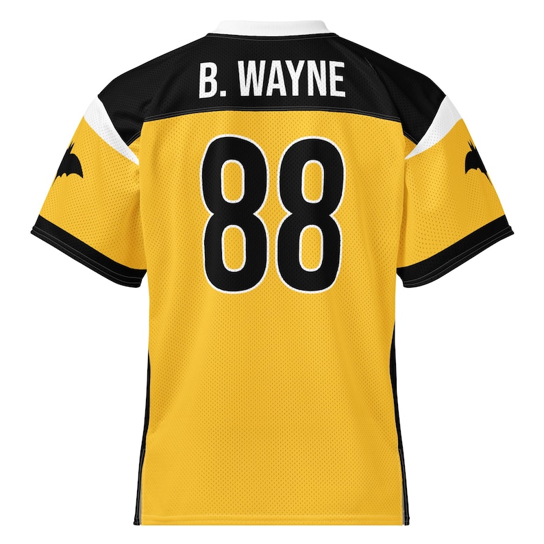 Gotham City Bats B. Wayne #88 PopFelix Fictional American Football Jersey