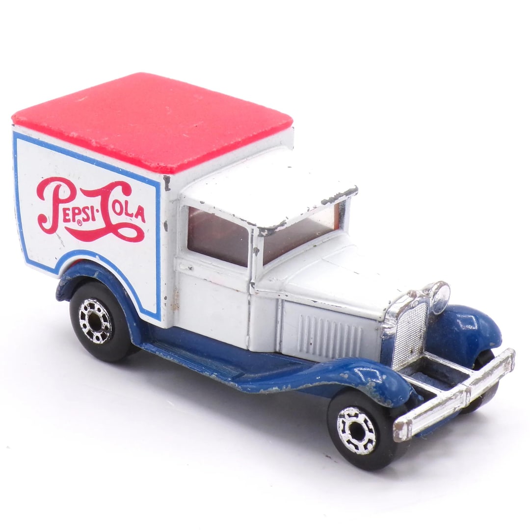 1979 Matchbox Superfast Ford Model A Pepsi Cola Delivery Truck