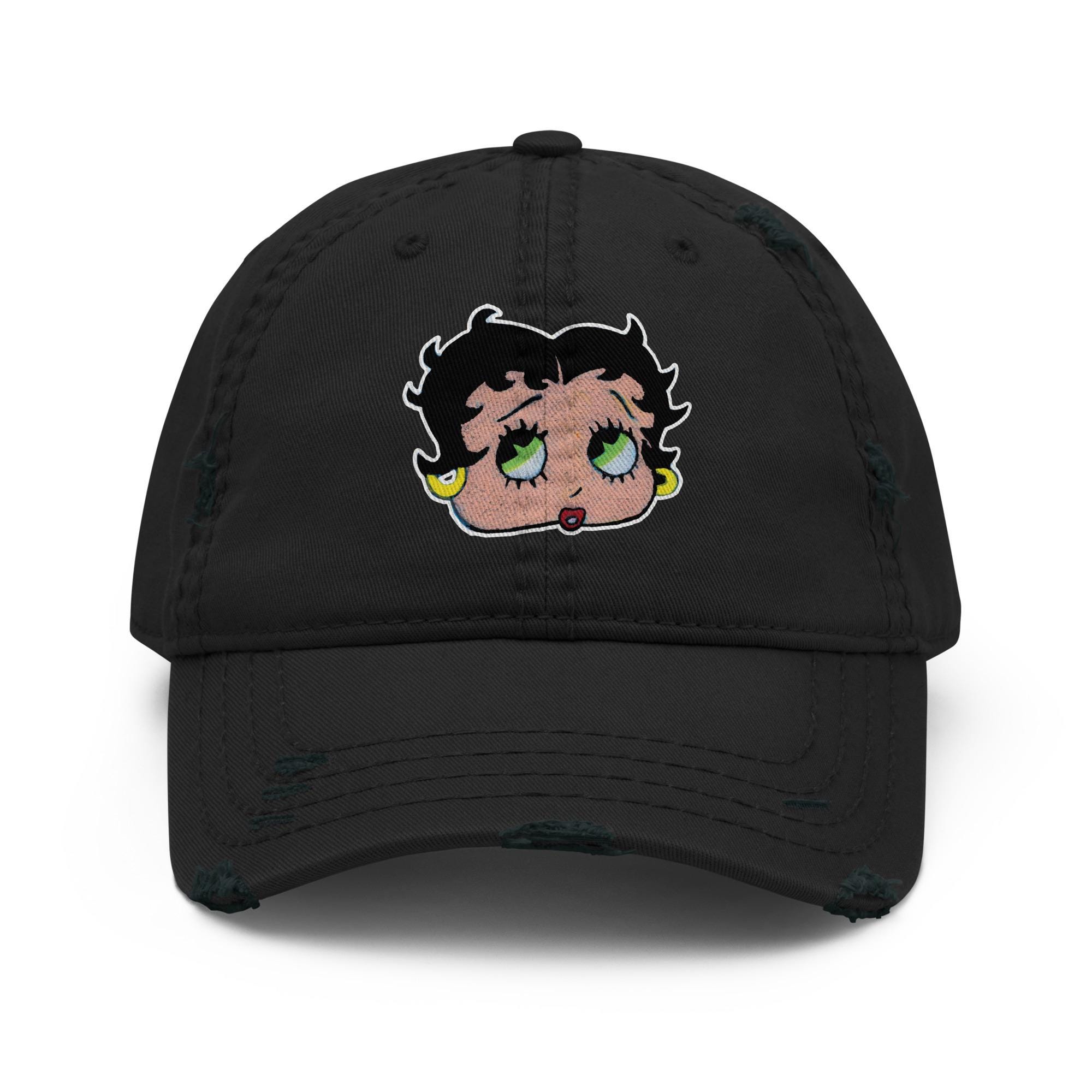 Distressed Betty Boop Sketch Drawing Popfelix Designer Baseball