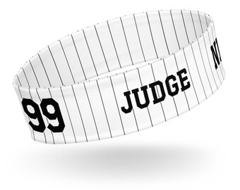 New York NY Baseball A. Judge #99 PopFelix Unisex Headband Jersey