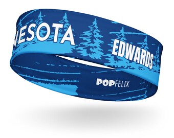 Minnesota MN Basketball A. Edwards #5 PopFelix Unisex Headband Jersey