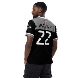 Gotham City Bats Football Club Bruce Wayne #22 Unisex Pop Felix Fictional Sports Jersey