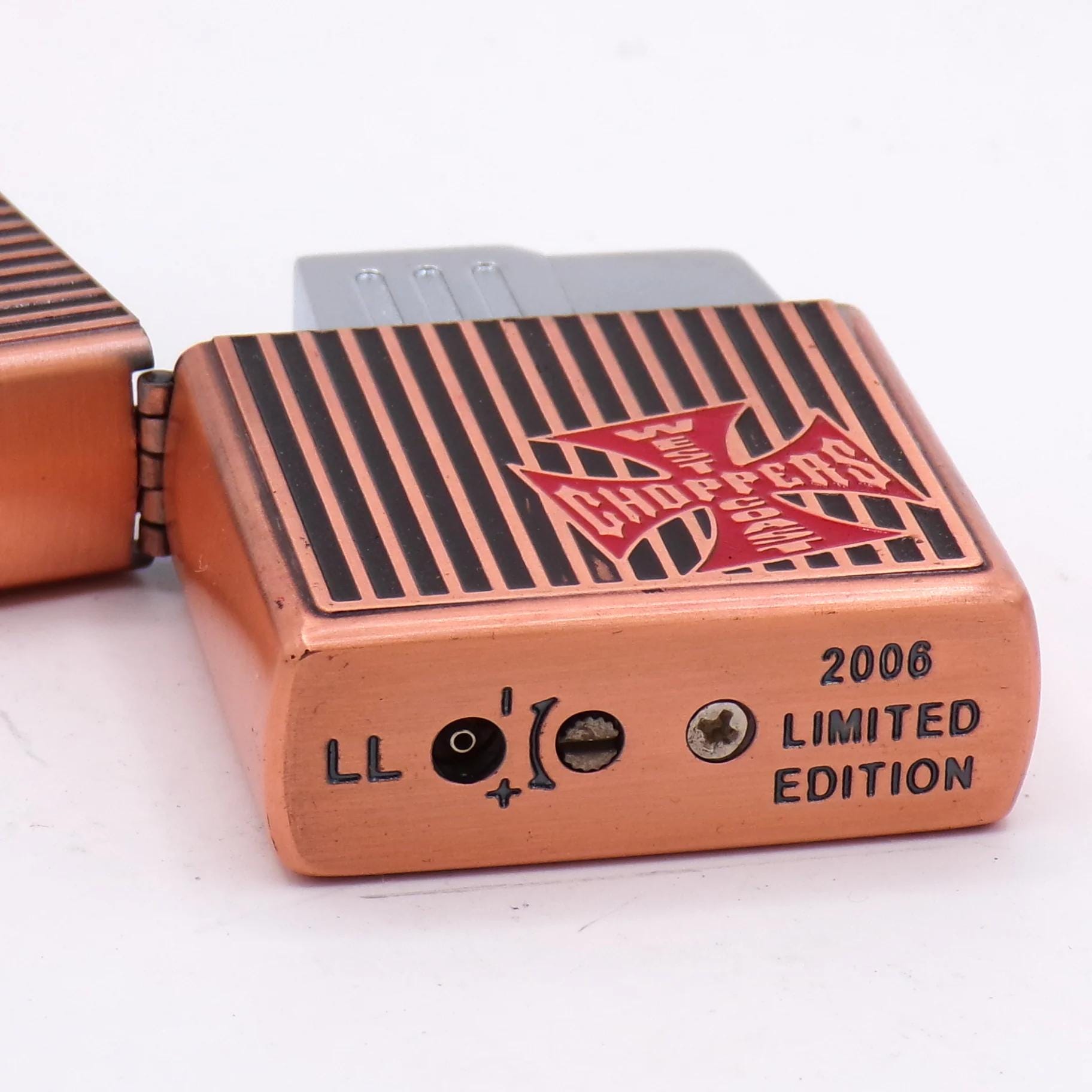 2006 Limited Edition Engraved Copper West Coast Choppers Flip Top