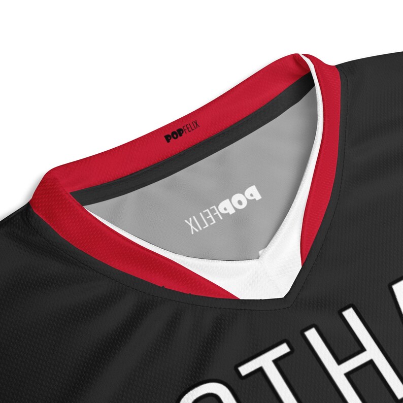 Bruce Wayne #22 Gotham Bats Football Club Recycled Unisex Sports Jersey