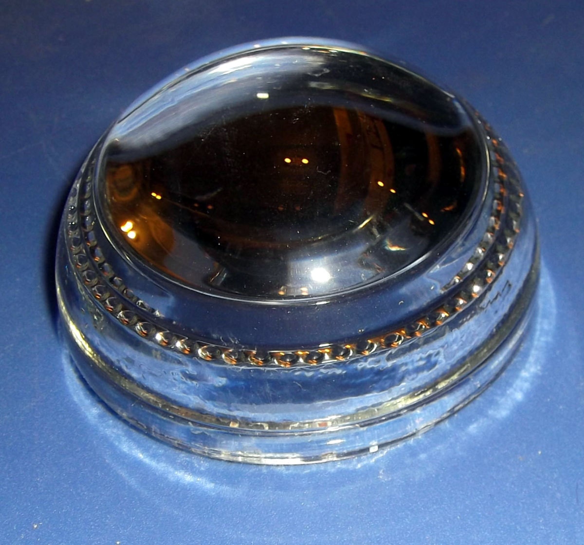 Empty Round Glass Magnifying Dome Paperweight for Memory Etsy