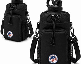 Magnetic Gym Bag with Water Bottle Holder, Workout Bag with Phone Pocket, Fitness Gym Tote, Sports Duffel, Gym Lover Gift