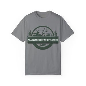 Hunting Wives Club T-shirt, Outdoor Apparel, Funny Hunting Shirt, Gift for Hunter, Camouflage Tee, Huntress Clothing image 7