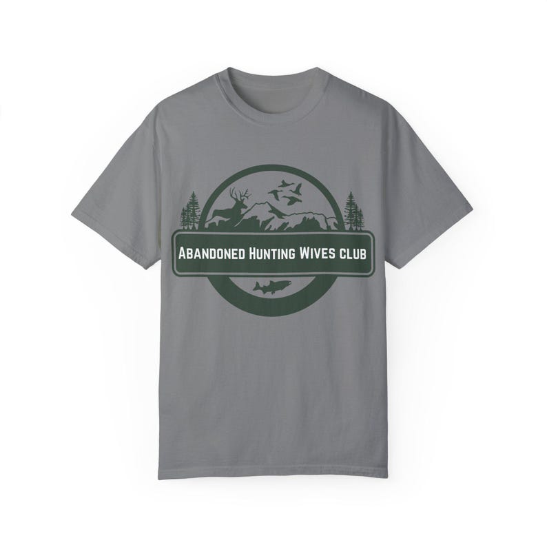 Hunting Wives Club T-shirt, Outdoor Apparel, Funny Hunting Shirt, Gift for Hunter, Camouflage Tee, Huntress Clothing image 7