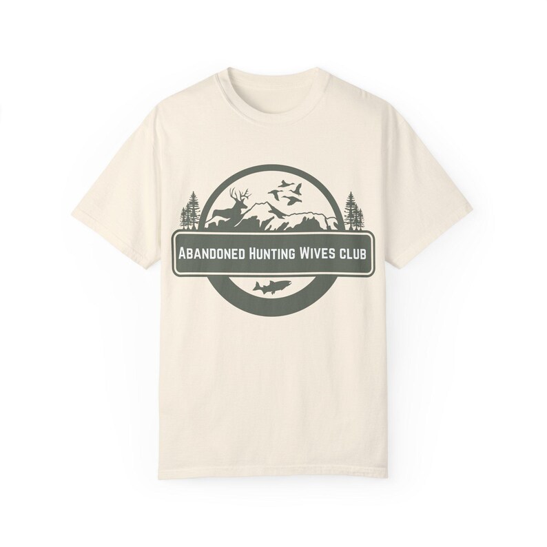 Hunting Wives Club T-shirt, Outdoor Apparel, Funny Hunting Shirt, Gift for Hunter, Camouflage Tee, Huntress Clothing image 4