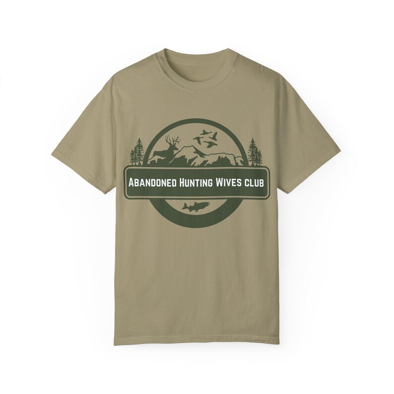 Hunting Wives Club T-shirt, Outdoor Apparel, Funny Hunting Shirt, Gift for Hunter, Camouflage Tee, Huntress Clothing image 5