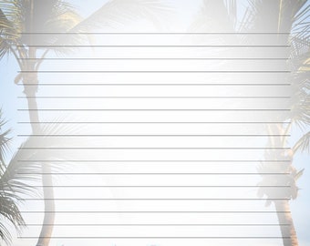 Digital Printable Journal Page Stationary 8x10 JPG Download | Etsy
