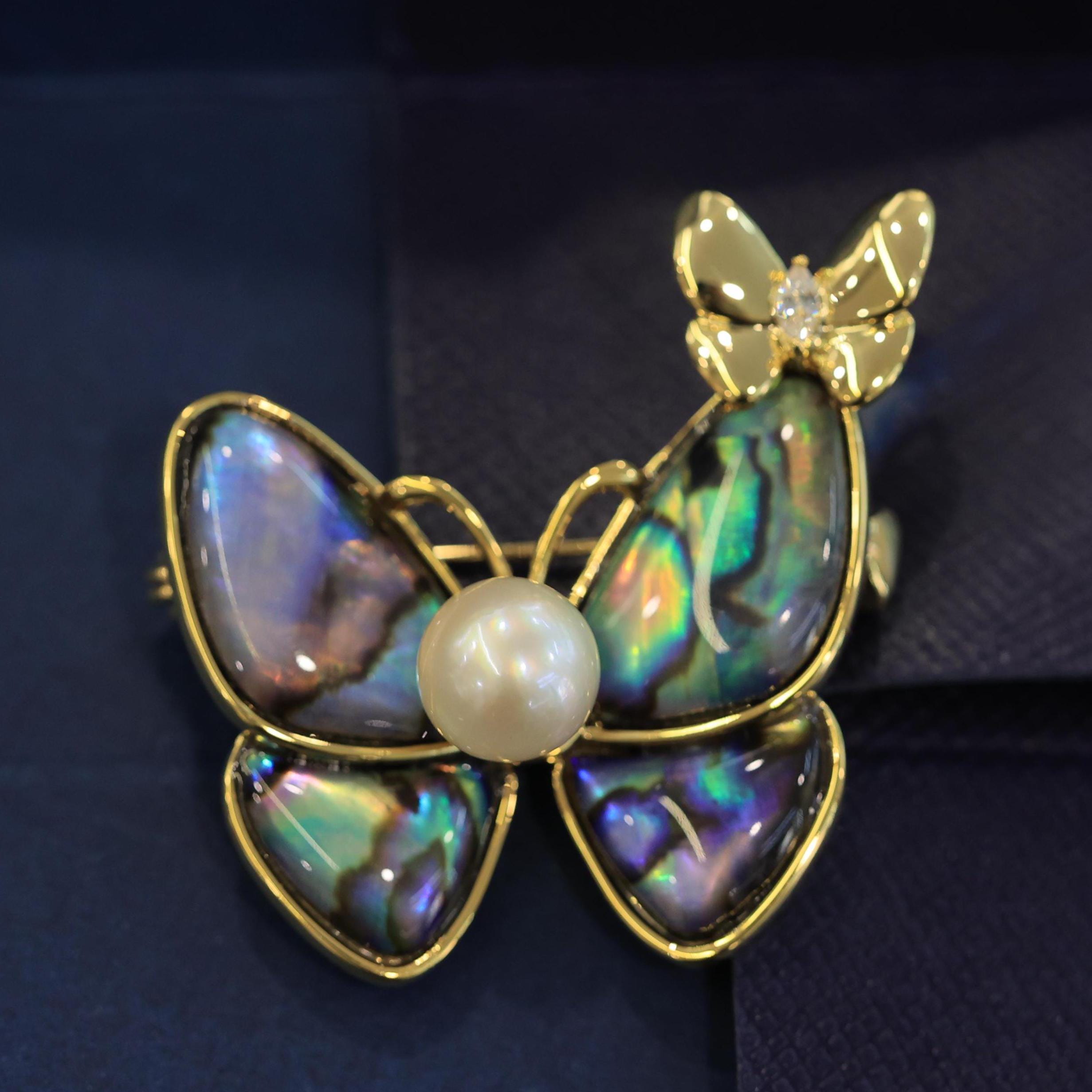 Ysl Butterfly Brooch - Etsy