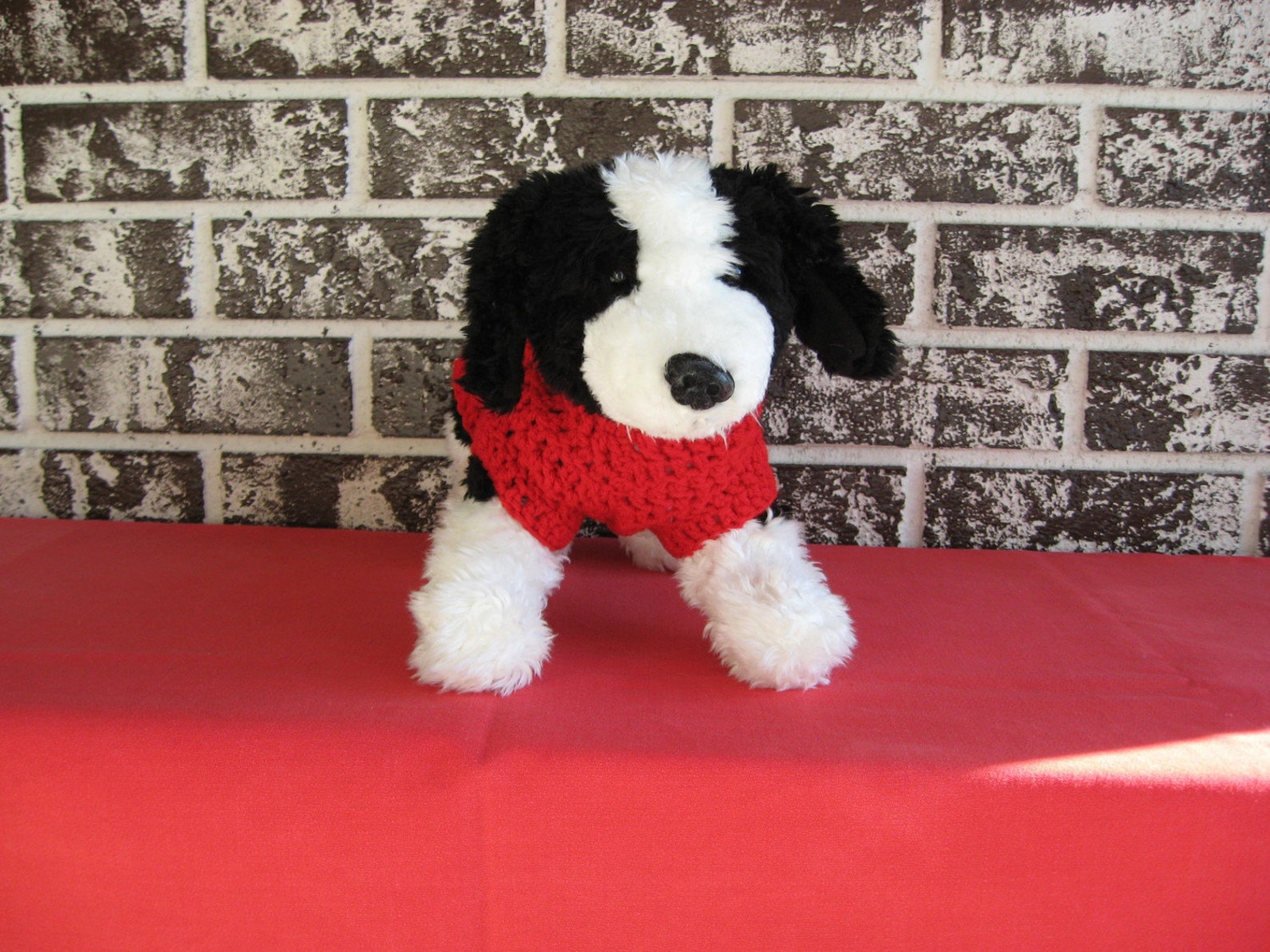 Pet Sweater Red Dog Sweater Extra Small Dog Sweater Small Etsy