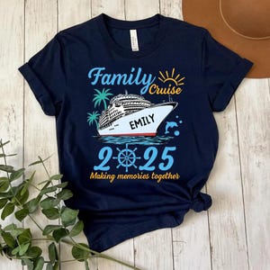 Maglietta personalizzata Family Cruise 2025, Maglietta personalizzata Cruise Squad 2025, Maglietta personalizzata Family Cruise 2025, Magliette Cruise Squad, Magliette Family Cruise