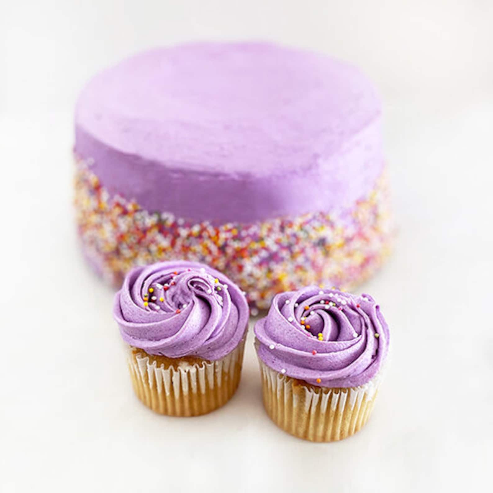 Natural Purple Frosting Color Natural Frosting Color with Etsy