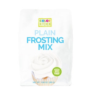 Frosting & Icing Mix | Natural Frosting Color with Sprinkles |  Birthday Cake |  Cake Decorating Kit  |  Cake Kit