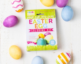 Natural Easter Egg Coloring Kit   |   Natural Easter Egg Dye Kit  |  Natural Egg Dye  |  Easter Eggs  |  Easter Basket  |  DIY Kit | Egg Dye