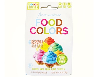 Natural Color Set-6 | Natural Colors Kit | Natural Food Coloring | Cake Decorating | Colorful Frosting | Cake Frosting |  Decorate Kit