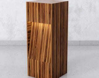LUMINA Custom MDF Display Pedestal, Retail & Event Decor